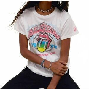 Daydreamer Rolling Stones Graphic Tee - White